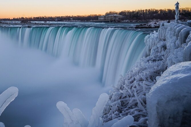 Niagara Falls Canada Day Tour From Toronto + Boat Cruise Option - Walking behind Horseshoe Falls