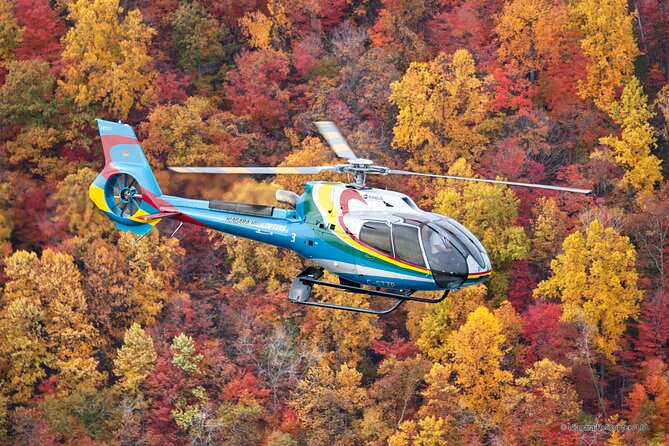 Niagara Falls Canada Helicopter Tour - Following the curve of Horseshoe Falls