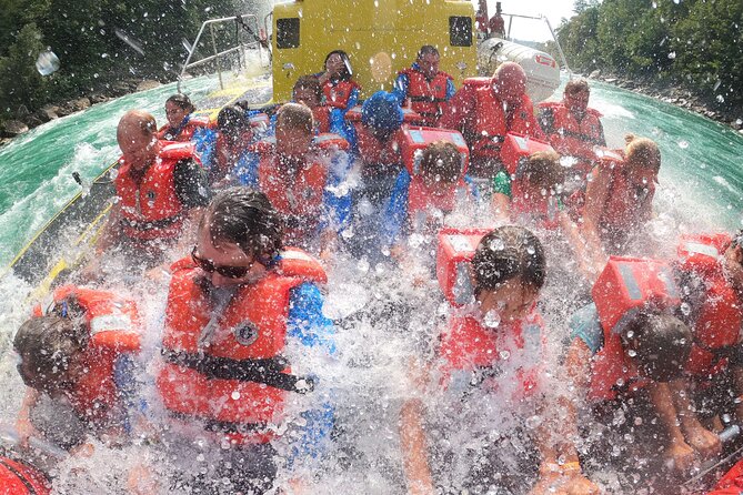 Niagara Falls Canada Open-Top (Wet) Jet Boat Tour - The Niagara Whirlpool rapids and boat maneuvers