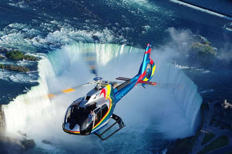 Niagara Falls, Canada: Scenic Helicopter Flight - Why the falls look different from a helicopter