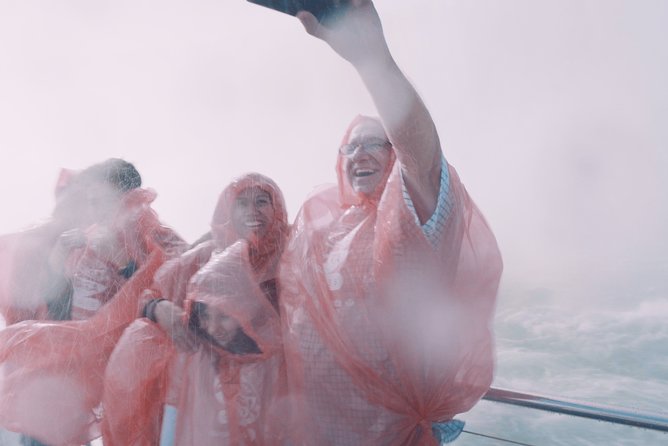 Niagara Falls Canada Tour: Helicopter, Boat, Behind Falls & Lunch - The boat ride brings you under the Horseshoe Falls