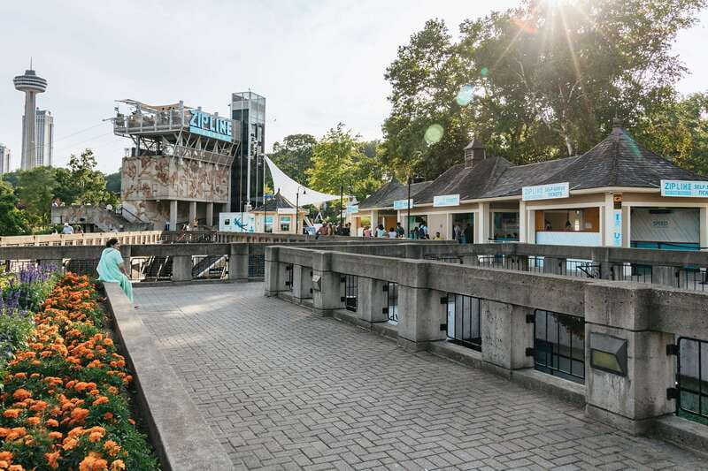 Niagara Falls, Canada: Zipline to The Falls - Starting at Clifton Hill’s Lower Launch Area