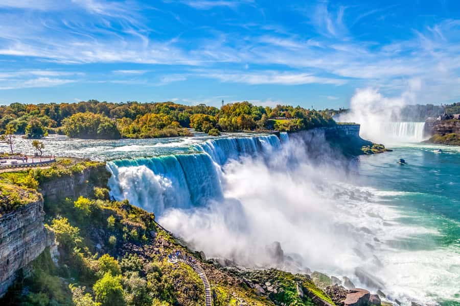 Niagara Falls: Canadian and American Deluxe Day Tour - Cave of the Winds and the Hurricane Deck