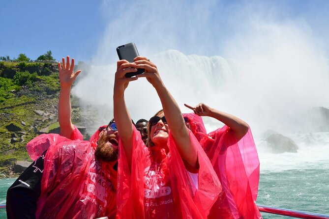 Niagara Falls Day Tour from Toronto and Skip the Line Boat Cruise - The boat ride gives Niagara Falls its full force