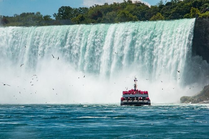 Niagara Falls Day Tour Includes Boat Cruise, Winery Stop & Lunch - The boat cruise into the mist