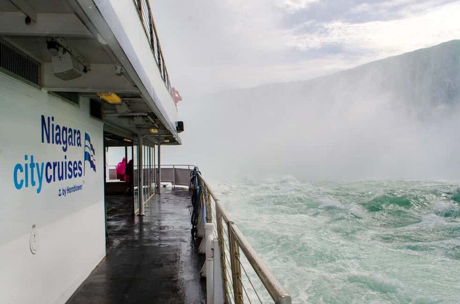 Niagara Falls Day Tour with Boat Ride & Journey Behind Falls - Three hours around the Canadian falls