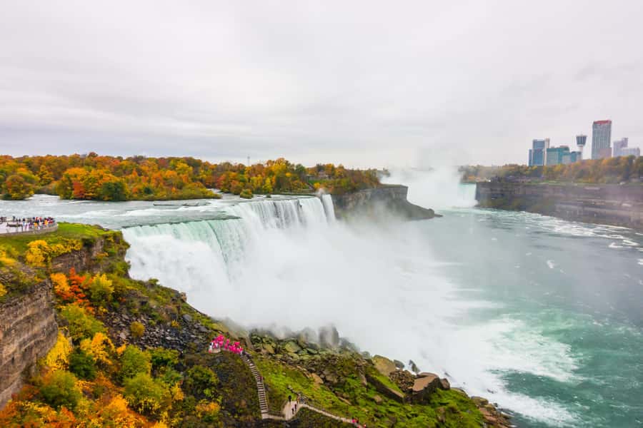 Niagara Falls: Maid of the Mist & Cave of the Winds Tour - Cave of the Winds and the 60,000-gallon shower