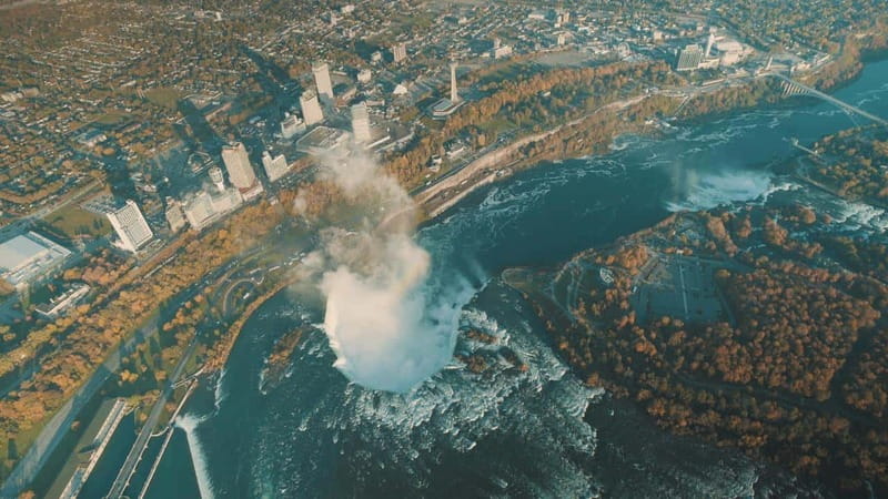 Niagara Falls, ON: Helicopter Ride with Boat & Skylon Lunch - Lunch at Skylon Tower, with a View