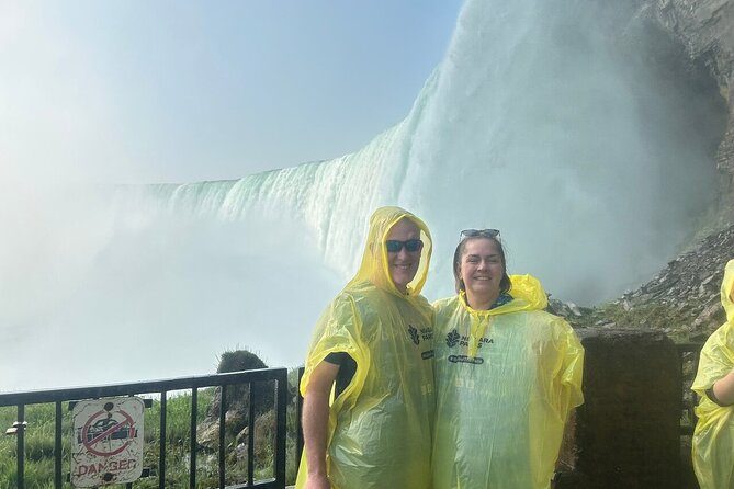 Niagara Falls Tour: Boat Ride, Journey Behind The Falls and more - Niagara City Cruises and the soaking finale