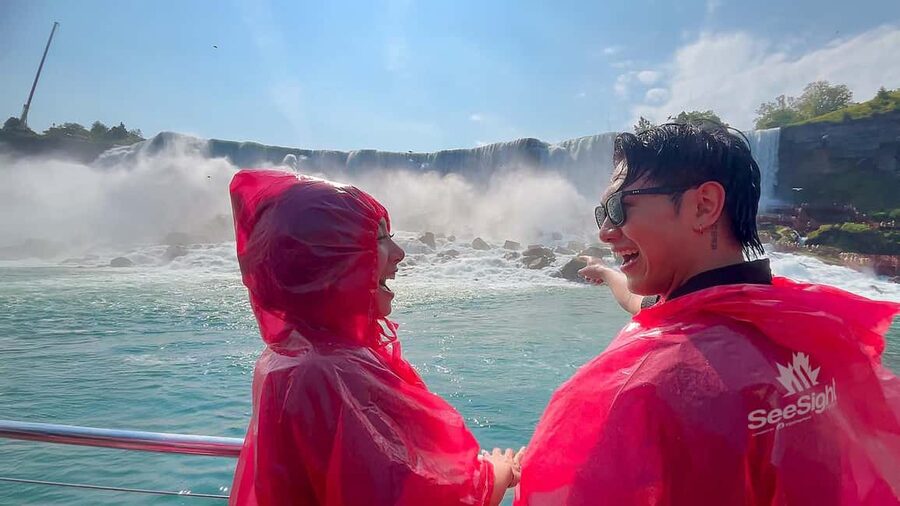 Niagara Falls Tour: Skylon, Journey Behind Falls & Boat Ride - Three views of Niagara Falls in 210 minutes