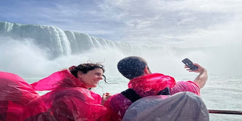 Niagara Falls Tour: Skylon, Journey Behind Falls & Boat Ride - The seasonal boat ride into the gorge