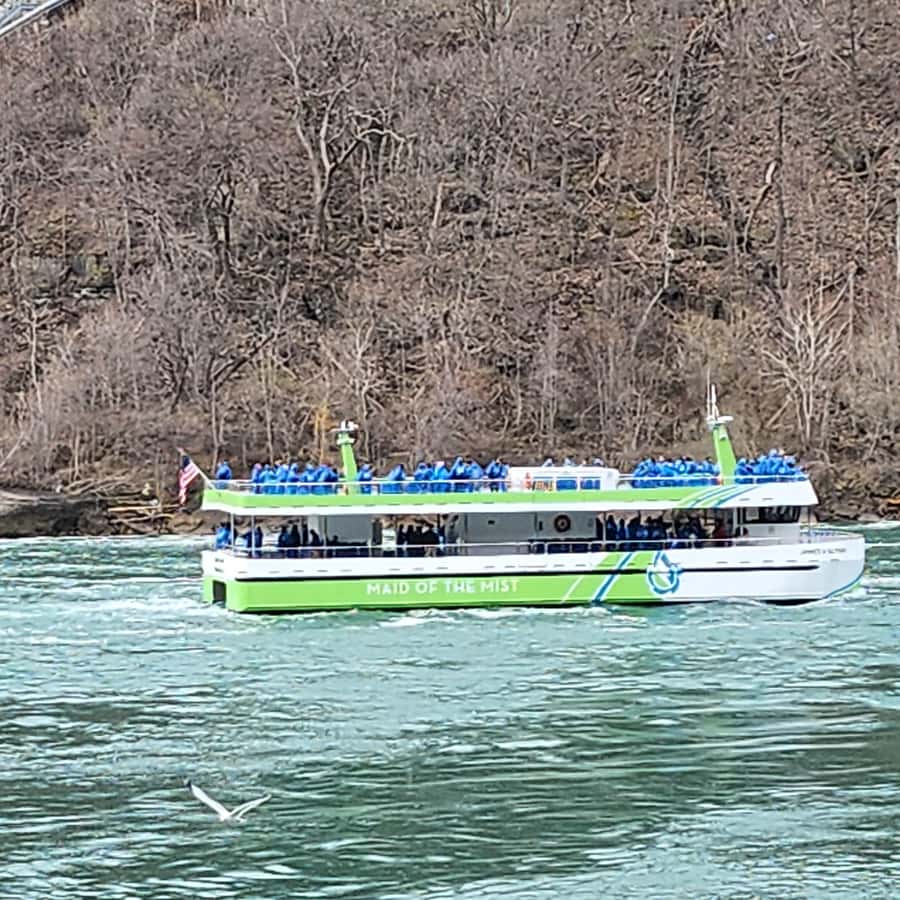 Niagara Falls, USA: Guided Tour with Maid of the Mist Cruise - The walking route through Niagara Falls State Park