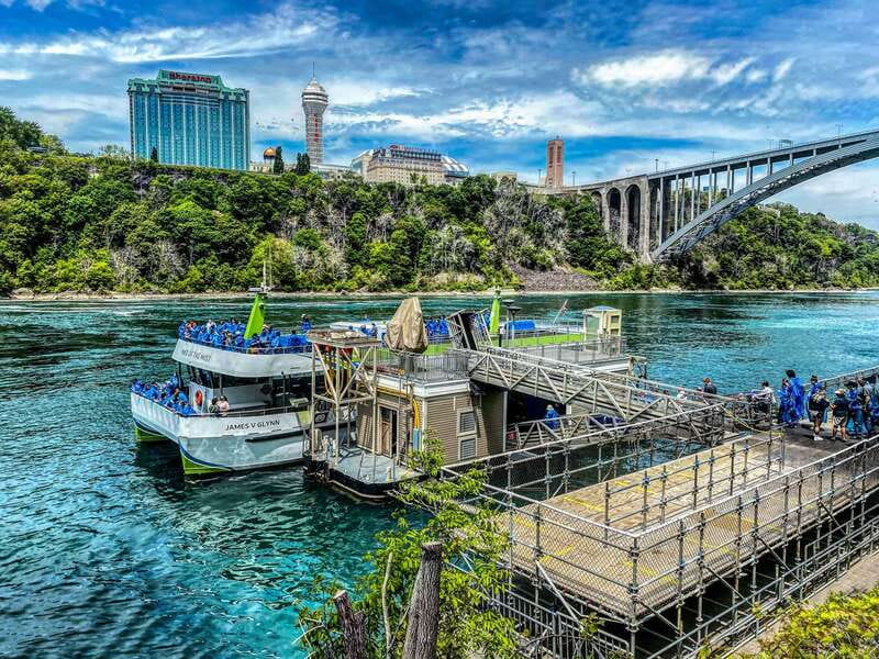 Niagara Falls, USA: Maid of Mist & Cave of Winds Combo Tour - The Observation Tower sets up the Maid of the Mist