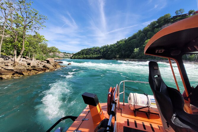 Niagara Falls USA, Open-Top (Wet) Jet Boat Tour - From quiet river scenery to Niagara whitewater