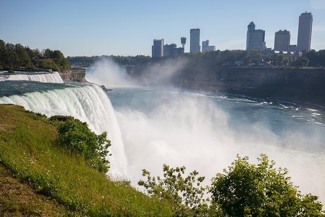 Niagara Falls with Outlet Shopping, 2-Day Tour from NYC - Crossing into Canada and seeing the falls lit at night