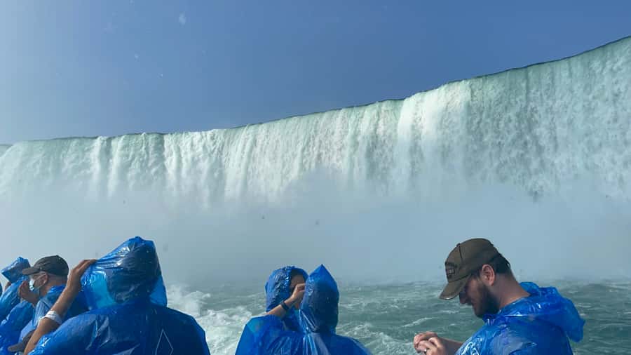 Niagra Falls, USA Side: Boat, Cave and Shuttle pass Tour - Starting at Goat Island and Niagara Falls State Park