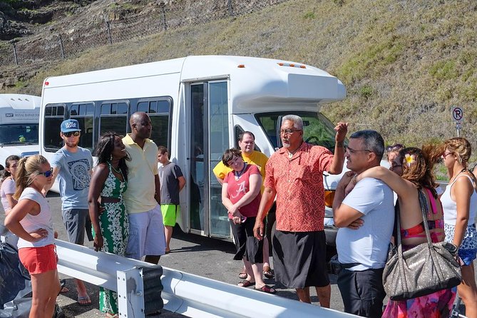 Oahu Circle Island Tour with Waimea Waterfall - North Shore fruit, food, and surf