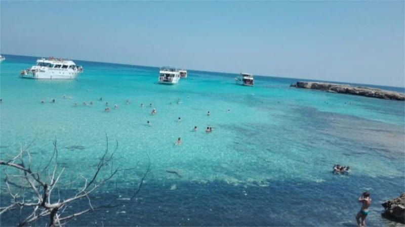 Paphos: Akamas, Waterfalls & Blue Lagoon of Aphrodite Tour - The Blue Lagoon, the day’s big reward