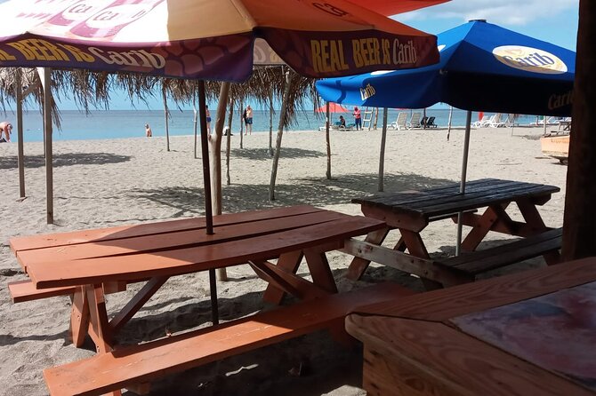 Pepper's Choice : Waterfalls, Sulphur Spa & Black Sand Beach - Four sides of Dominica in six hours