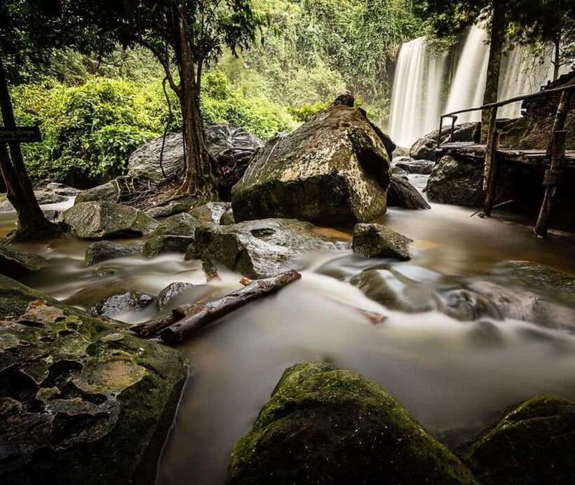 Phnom Kulen Waterfall & the Sacred 1000 Lingas (with Lunch) - Viewpoints and the rugged mountain scenery