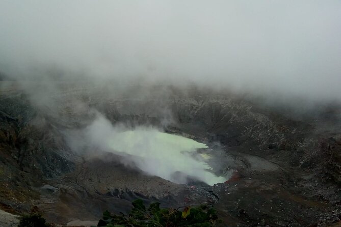Poas Volcano + Coffee tour + Waterfall tour day from San Jose - A long day built around one volcanic crater