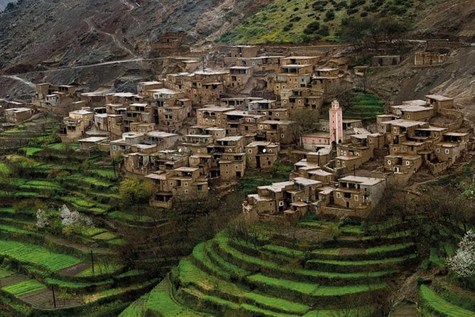 Private Day Atlas Mountains Waterfalls Ourika Berber villages - From Marrakech to the green Ourika Valley