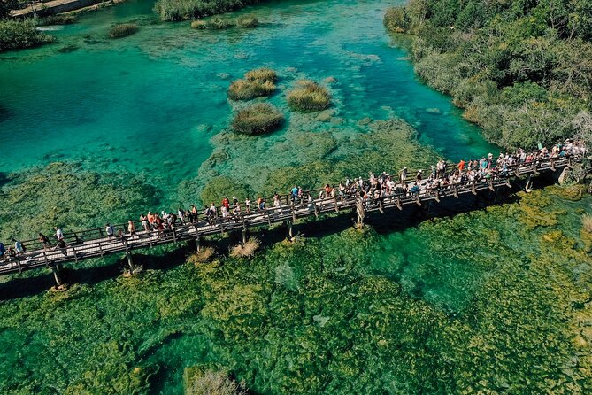 Private Full-Day Krka Waterfalls Tour with Wine Tasting - A boat ride and free time in Skradin