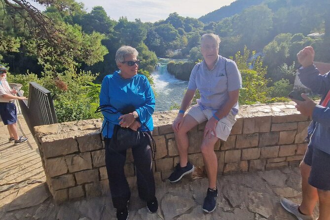 Private Krka Waterfalls with Wine and Prosciutto Shore Excursion - The swimming warning you should take seriously