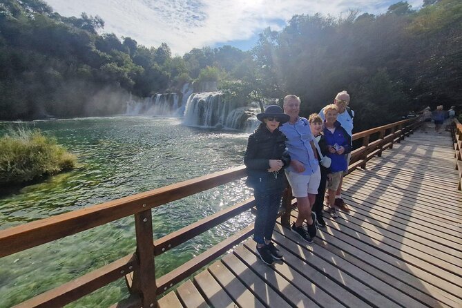 Private Krka Waterfalls with Wine and Prosciutto Shore Excursion - What the private vehicle adds from Split