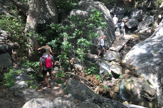 Richtis Waterfall, History, Azoria, OliveTasting, NorthCoast - The walk into Richtis Gorge