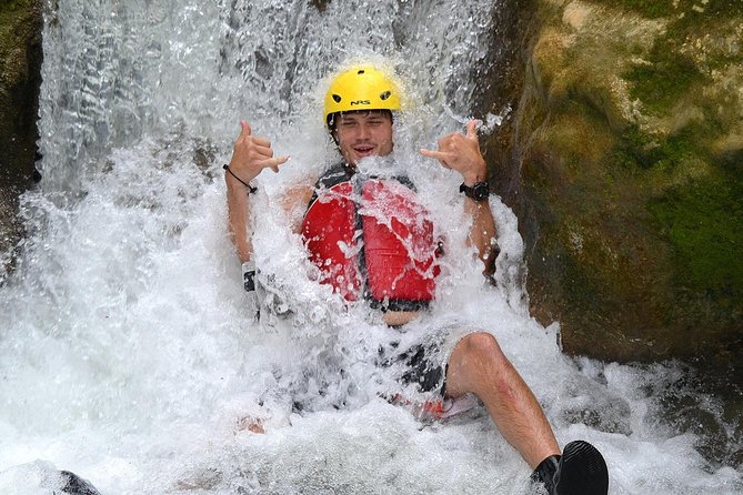 River Rapids Waterfalls Rafting and Beach Adventure - The $87 price and what it covers
