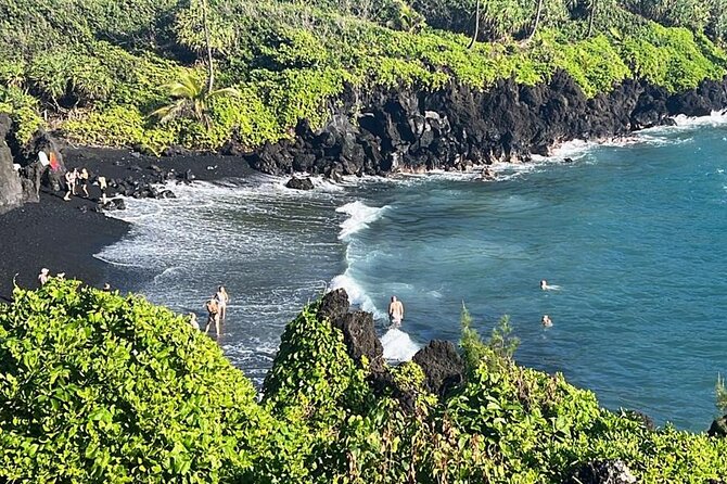 Road To Hana Black Sand Beach Waterfalls & Turtles Tour - Pua’a Ka’a State Park starts the nature stops