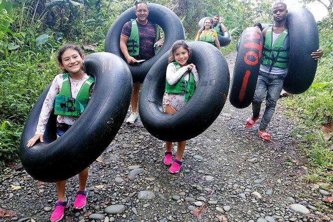 San Cipriano Rainforest - River, Waterfalls and Adventure Day - River tubing is the day’s most playful activity