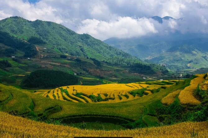 Sapa Love Silver Waterfall, Lonely Tree in Heaven Gate,San Sa Ho - Walking through the forest to Love Waterfall