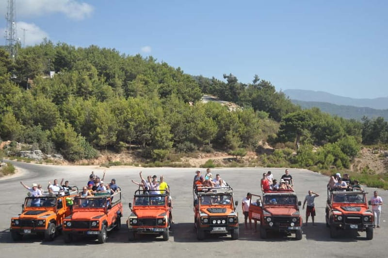 Sapadere Jeep Safari: Taurus Mountains, Waterfall & Cave - The water fights between jeeps