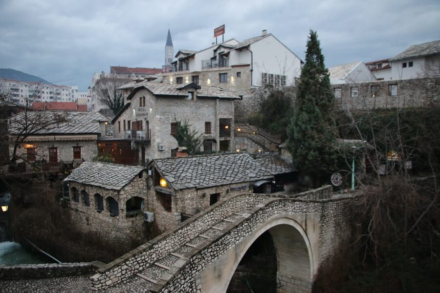 Sarajevo: Mostar, Konjic, Blagaj Tekke, Pocitelj & Waterfall - The optional boat ride beneath Mostar Bridge