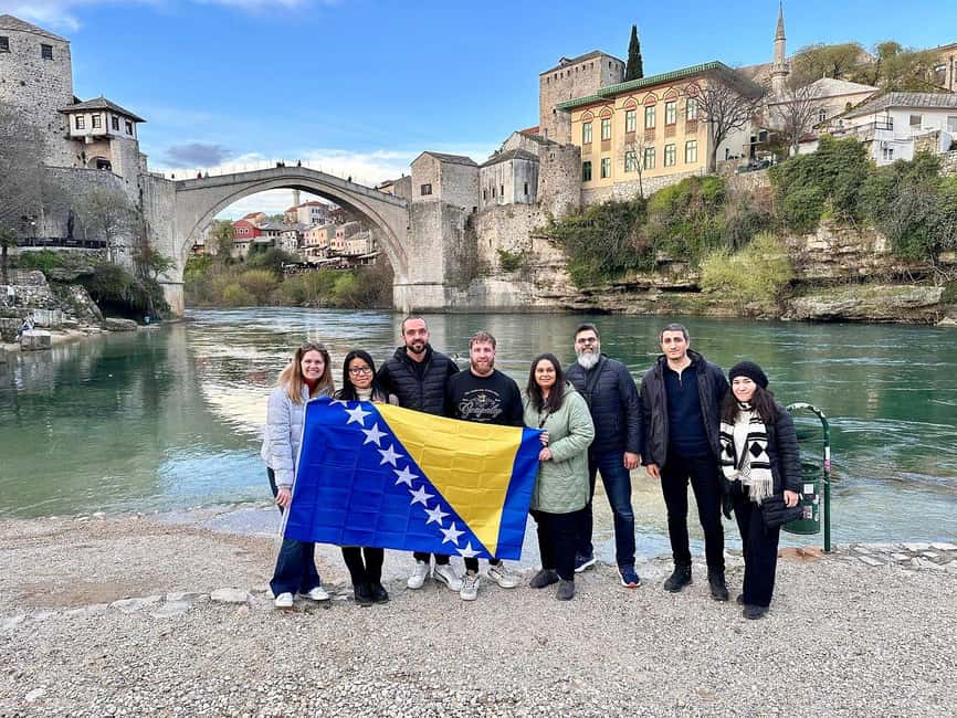 Sarajevo: Mostar, Konjic, Počitelj, Sufi House & Waterfalls - Key points at a glance