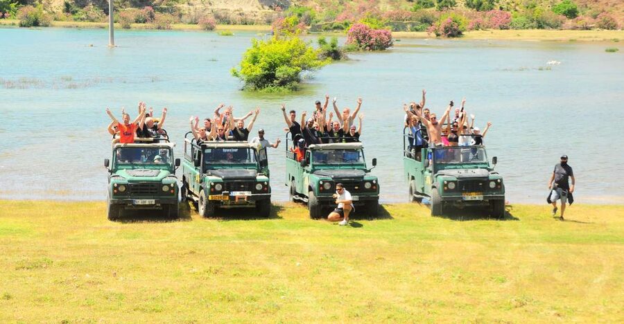 Side: Green Canyon and Waterfall Jeep Safari with Lunch - A seven-hour day from Side to the Taurus Mountains