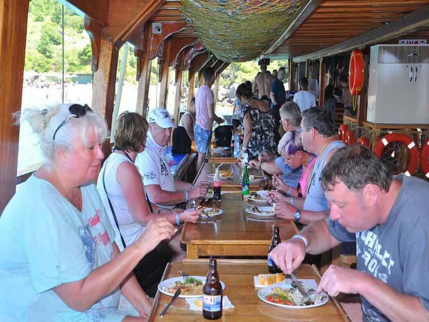 Side: Manavgat Boat, Bazaar, & Waterfall Day Trip with Lunch - Lunch on the boat