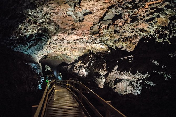 Silver Circle: Lava Cave, Waterfalls & Iceland Horses-Small Group - Inside Vidgelmir Lava Cave