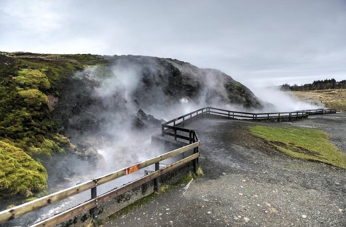 Silver Circle: Lava Cave, Waterfalls & Iceland Horses-Small Group - Glanni Waterfall and the first short walk
