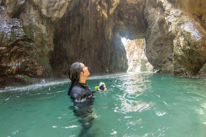 Snorkeling Trip to Kourtaliotiko Gorge Waterfalls, Plakias, Crete - The uphill return and fruit break