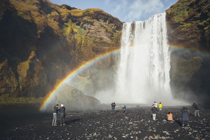 South Coast Day Tour Black Sand Beach & Waterfalls from Reykjavik - Seljalandsfoss and the walk behind the water
