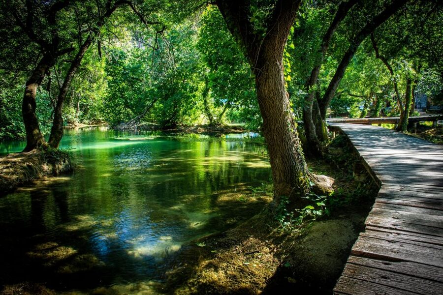 Split: Krka Waterfalls Trip with Boat Cruise and Swimming - From Split to Skradin by comfortable coach