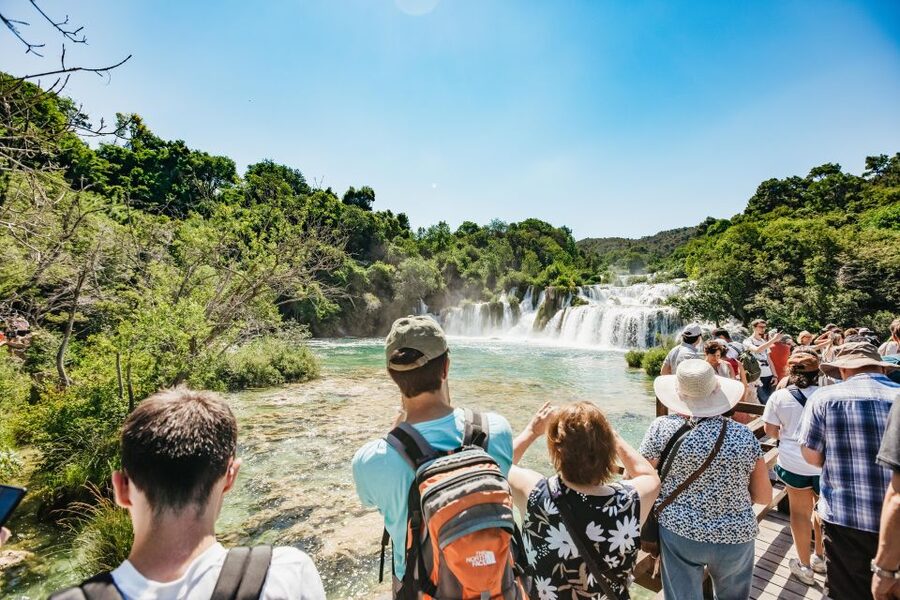 Split: Krka Waterfalls Trip with Boat Cruise and Swimming - Skradin and the 30-minute river cruise