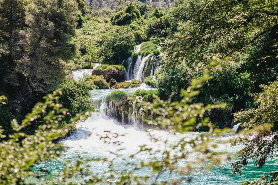 Split: Krka Waterfalls Trip with Boat Cruise and Swimming - Skradinski Buk: the main event