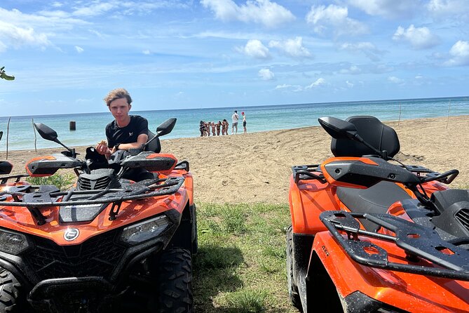 St Lucia ATV Tour : Waterfall, Plantation, Beach and Distillery - Choose between the two routes
