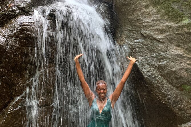 Tijuca Forest Hike - Waterfalls & Caves, Nature & Wild Life! - Starting beneath Taunay Waterfall