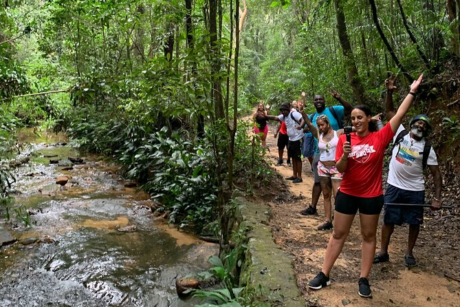 Tijuca Forest Hike - Waterfalls & Caves, Nature & Wild Life! - Cooling off at Cachoeira das Almas