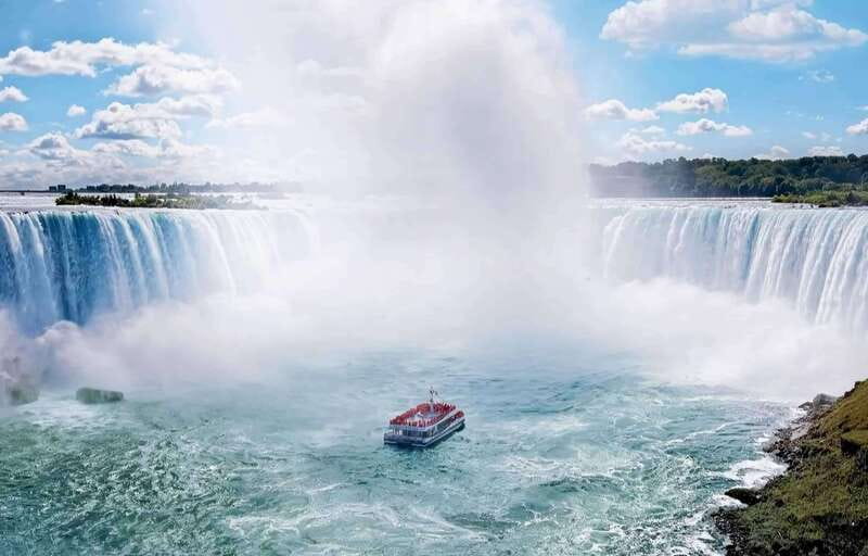 Toronto: Niagara Falls, Boat Ride & Journey Behind the Falls - Riding the Hornblower into the Horseshoe Falls